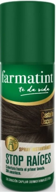 Spray tonizujący do włosów Farmatint Spray Stop Root Dark Chesnut 75 ml (8470001936653) - obraz 1