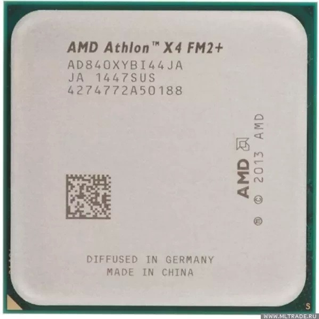 Процесор AMD FM2+ Athlon X4 840 65w Б/В – фото, отзывы, характеристики ...