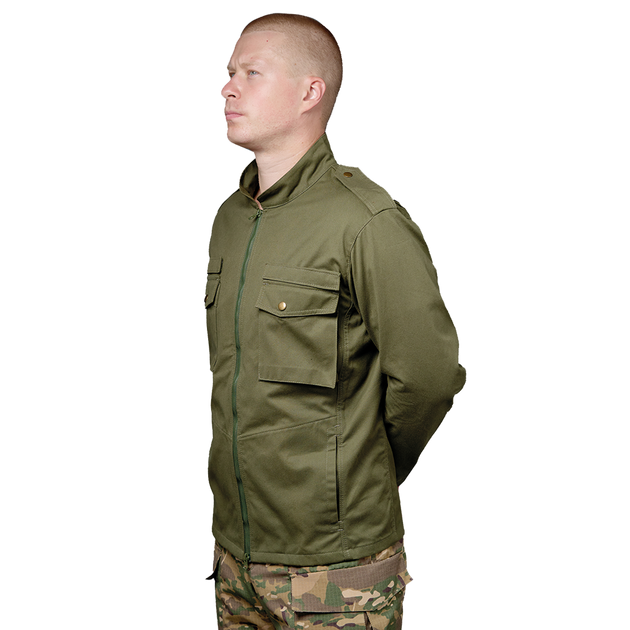 Куртка тактическая износостойкая облегченная для силовых структур М65 R2D2 олива 56-58/170-176 TR_BH-U-JM65R2-O-56-170 - изображение 2