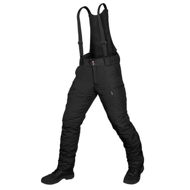 Штани тактичні зимові утеплені чоловічі штани для силових структур Patrol Taslan Чорні (7357), XXL TR_7357-XXL - зображення 1