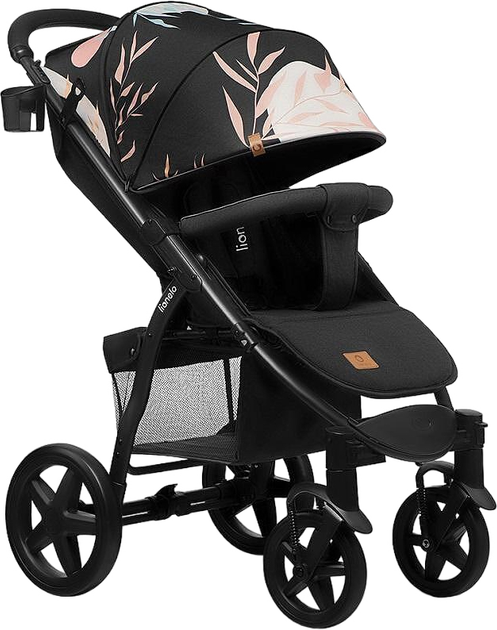 Прогулянкова коляска Lionelo Annet Plus Lovin Чорна (5903771702898) - зображення 6