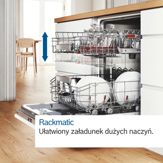 Вбудована посудомийна машина Bosch SMV4HDX52E - зображення 11