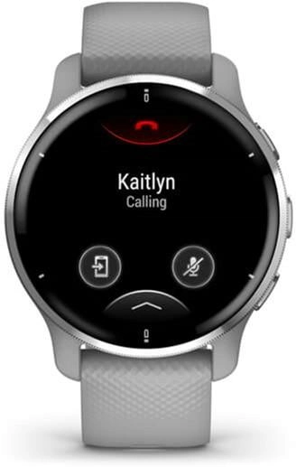 Смарт-Часы Garmin Venu 2 Plus Silver S. Steel Bezel w. Powder G. Case and S. Band (010-02496-00/10) - Фото 7 Смарт-Часы Garmin Venu 2 Plus Silver S. Steel Bezel w. Powder G. Case and S. Band (010-02496-00/10) - изображение 7