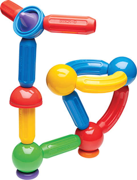 Klocki magnetyczne Stick-O Basic 30 elementów (005-901003) - obraz 4