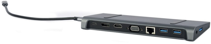 USB-хаб Cablexpert USB-C 9 в 1 (A-CM-COMBO9-02) - зображення 2