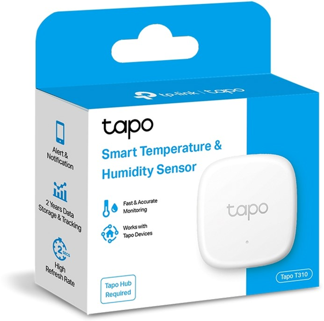 Розумний датчик температури та вологості TP-Link Tapo T310 - зображення 2