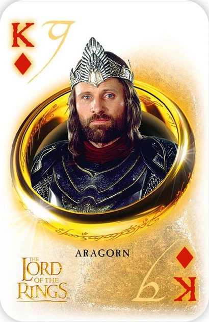 Karty do gry Zwycięskie ruchy WŁADCA PIERŚCIENI (WM00869-EN2-12) - obraz 4