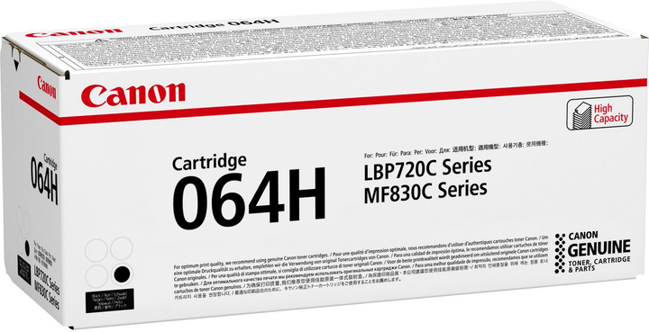 Toner Canon 064H MF832Cdw/LBP722Cdw Czarny (4938C001) - obraz 3
