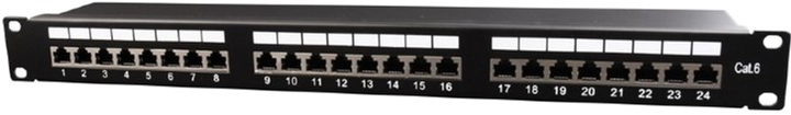Патч-панель Cablexpert Cat 6 24 порти (NPP-C624-002) - зображення 1