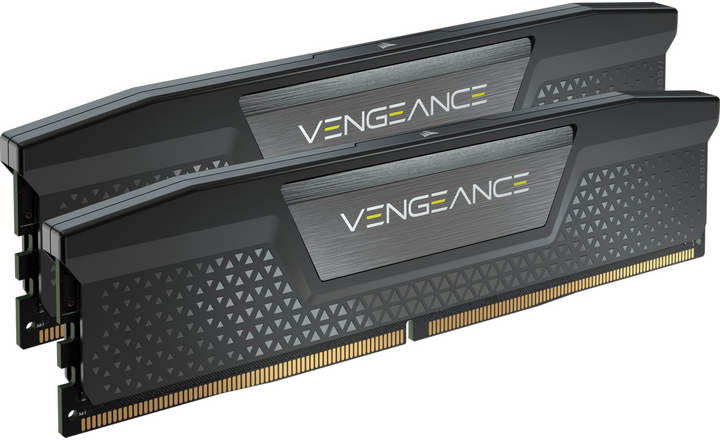 Оперативна пам'ять Corsair DDR5-5200 16384MB PC5-41600 (Kit of 2x8192) Vengeance Black (CMK16GX5M2B5200C40) - зображення 2