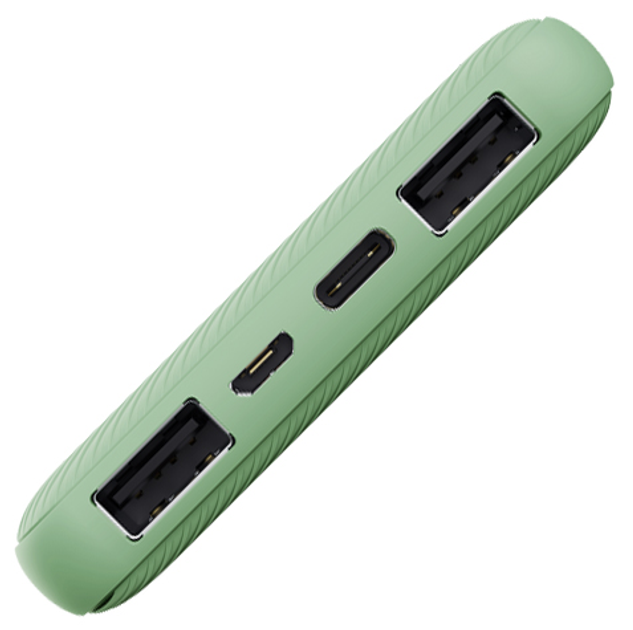 Powerbank Trust Primo ECO 10000 mAh Green (8713439250299) - obraz 4