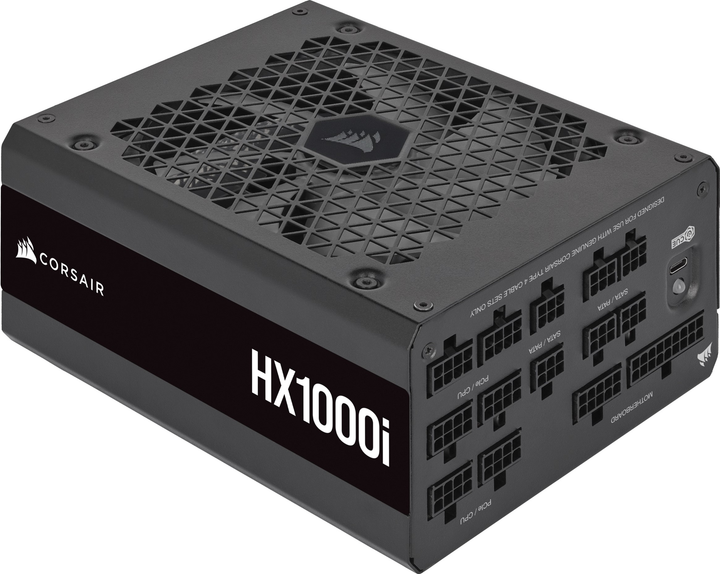 Zasilacz Corsair HX1000i 1000W (CP-9020259-EU) - obraz 3