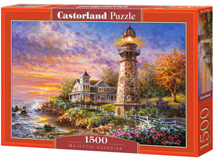 Puzzle Castorland Latarnia morska na brzegu 1500 części (5904438151790) - obraz 1