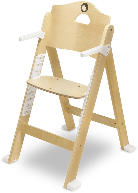 Krzesełko do karmienia Lionelo Floris White naturalne (LO-FLORIS WHITE NATURAL) - obraz 2