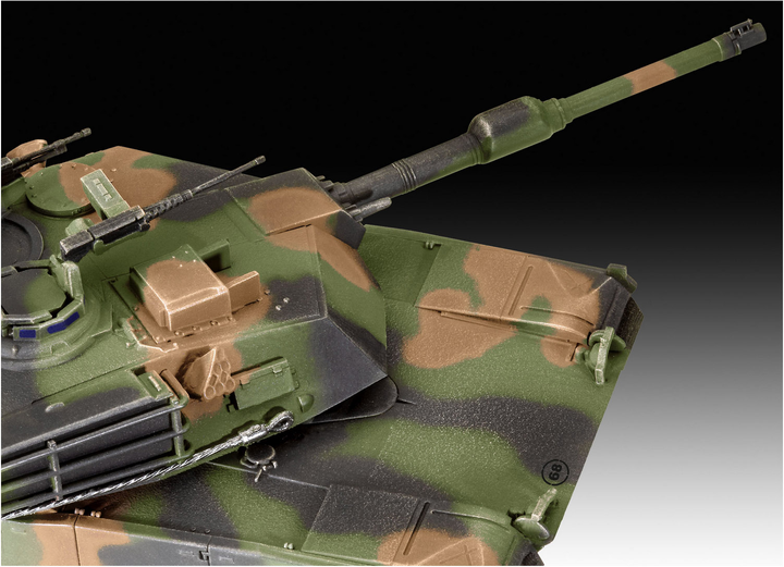 Zestaw modeli do składania czołgu Revell Abrams M1A1 AIM(SA)/M1A2 Level 4 w skali 1:72 (4009803033464) - obraz 4