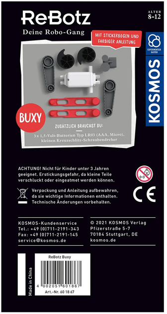 Robot Kosmos Rebotz Buxy Projektant (4002051617042) - obraz 6
