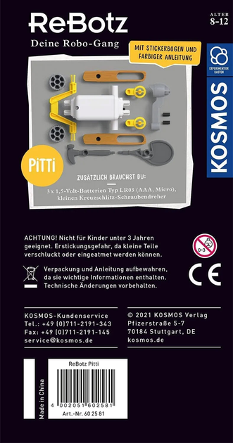 Robot Kosmos Rebotz Pitti Projektant (4002051617073) - obraz 5