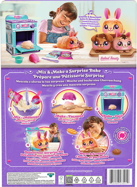 Zestaw zabawek Moose Cookies Makery Magiczna piekarnia Palyanytsia (MO-23501) - obraz 17