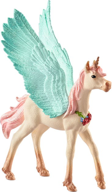 Figurka zabawka Schleich Decorated Unicorn Pegasus (4059433469164) - obraz 1