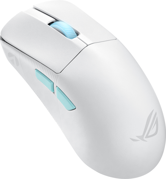 Миша Asus ROG Harpe Ace Aim Lab Edition Wireless/USB White (90MP02W0-BMUA10) - зображення 2