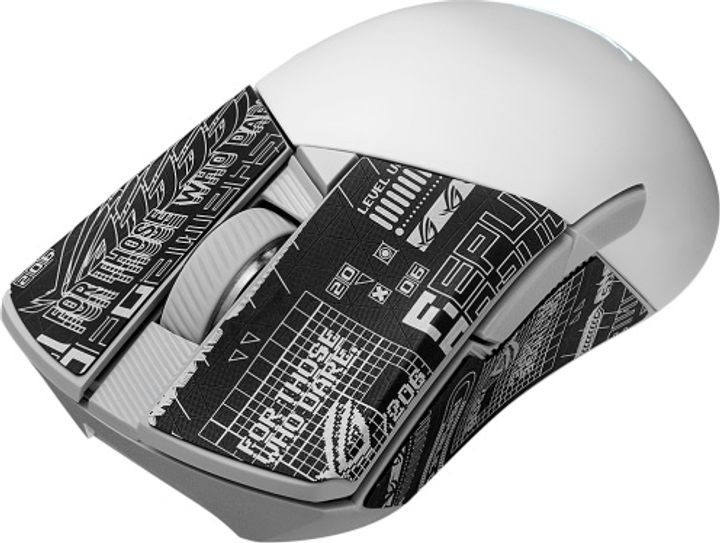 Миша Asus ROG Gladius III Aimpoint Bluetooth/Wireless White (90MP02Y0-BMUA10) - зображення 5