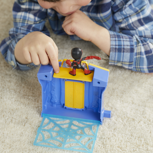 Набір іграшковий Hasbro Місто з блоків серії Спайді та його дивовижних друзів (F6688/F8362) - зображення 4