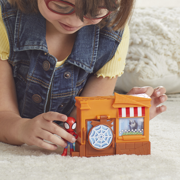 Набір іграшковий Hasbro Місто з блоків серії Спайді та його дивовижних друзів (F6688/F8360) - зображення 6