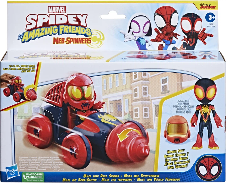 Zestaw zabawek Hasbro Webspinners Pojazd i Spiderman i jego niesamowici przyjaciele (F6775/F7253) - obraz 7