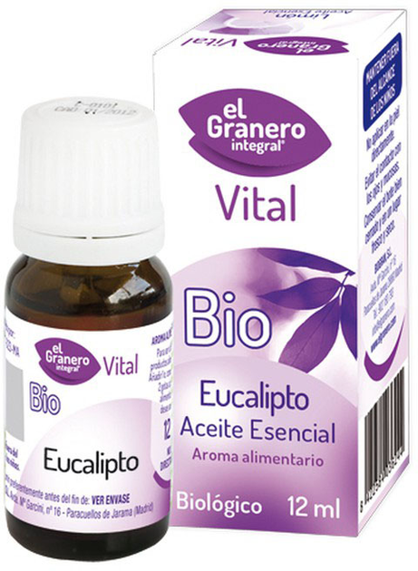 Olejek eteryczny z eukaliptusa El Granero Aceite Esencial De Eucalipto Bio 12 ml (8422584036206) - obraz 1