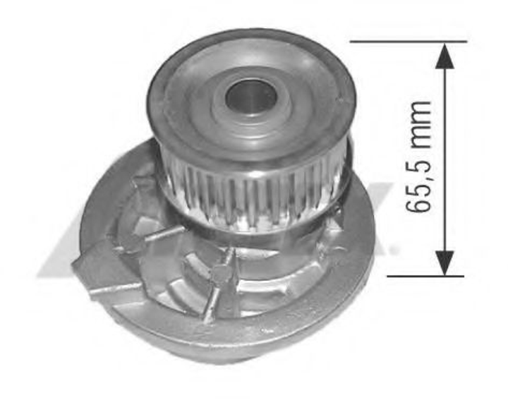 Водяной насос Vectra B 2.0i/2.4 95- Airtex (1447) - изображение 1