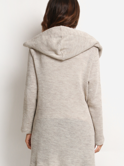 Кардиган жіночий Awama A123 L/XL Бежевий (5902360510944) - зображення 4