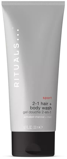 Szampon i żel pod prysznic Rituals Sport 2-in-1 200 ml (8719134163100) - obraz 1