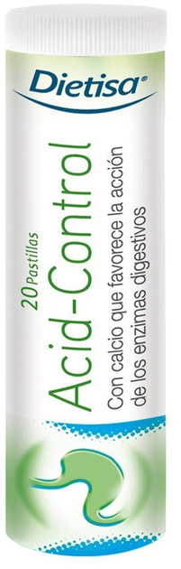 Suplement diety Dietisa Acid Control Gastric 20 pastylek (84143044) - obraz 1