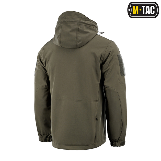 M-tac комплект Shoft Shell куртка з підстібкою, штани тактичні, рукавички, рюкзак 2XL - зображення 2