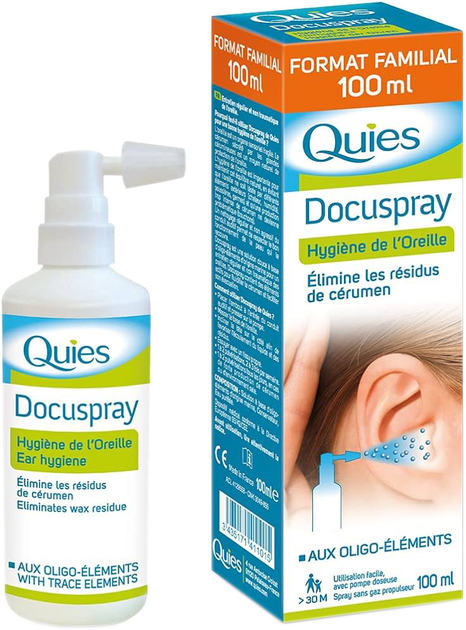 Rozpylać do uszu Quies Docuspray Ear Spray 100 ml (3435173411013) - obraz 1
