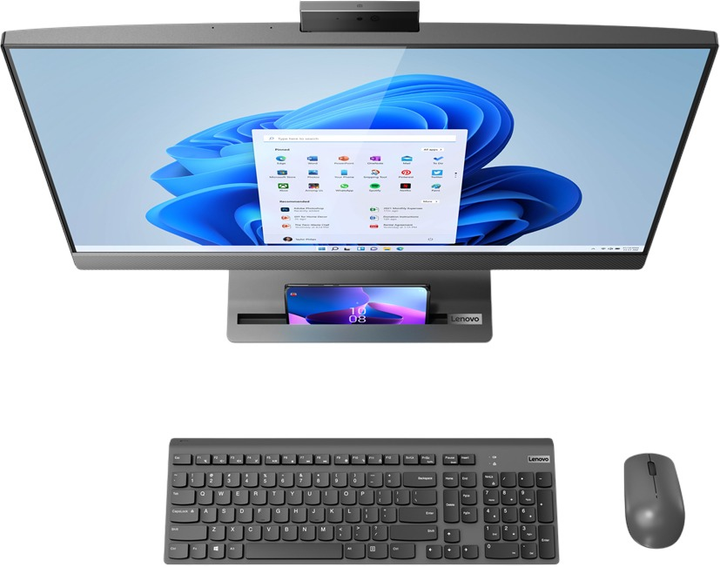 Моноблок Lenovo IdeaCentre AIO 5 27IAH7 (F0GQ0095PB) Storm Grey - зображення 3