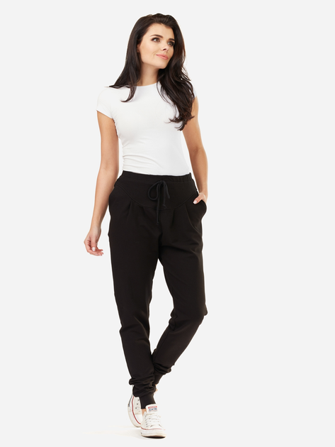 Spodnie dresowe damskie Infinite You M151 XL Czarne (5902360520141) - obraz 4