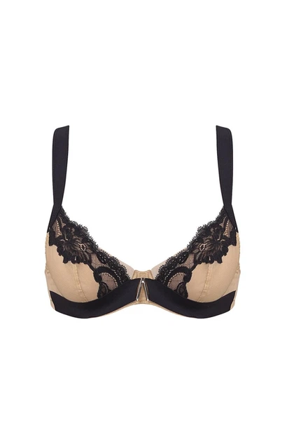 Бюстгальтер з м'якою чашкою Andres Sarda 75B Чорний-Тілесний (92329) - Фото 2 Бюстгальтер з м'якою чашкою Andres Sarda 75B Чорний-Тілесний (92329) - зображення 2