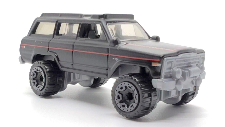 Машинка Хот Вилс 1:64 1988 Jeep Wagoneer коллекция HW: The `80s Hot Wheels Mattel HKJ63 - изображение 3