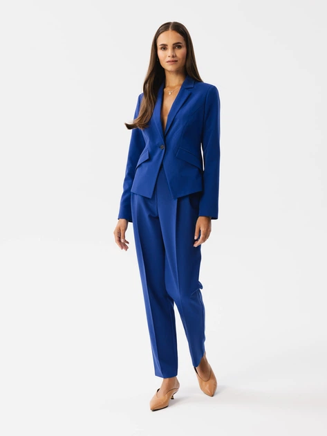 Spodnie regular fit damskie Stylove S356 S Granatowe (5905563717394) - obraz 3