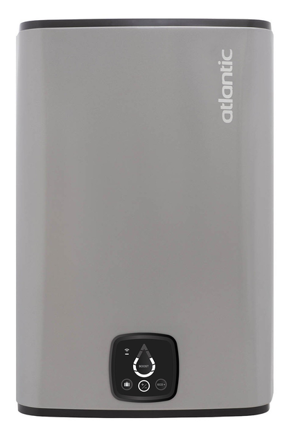 Бойлер Atlantic Steatite Cube WI-FI ES-VM 75 S4 C2 WD (2400W) silver - зображення 1