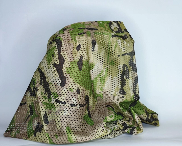 Маскувальний шарф-сітка камуфляж Снайперський (тактичний) 150×50 Мультикам - зображення 1