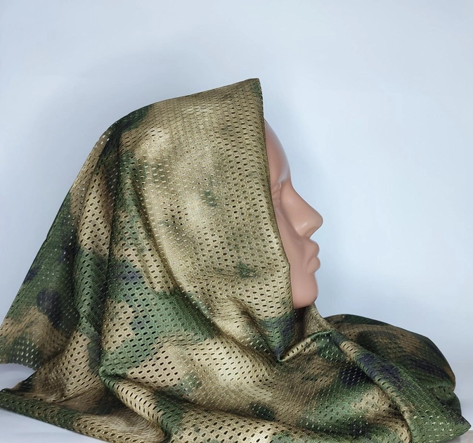 Маскувальний шарф-сітка камуфляж Снайперський (тактичний) 150×50 A-Tak - зображення 2