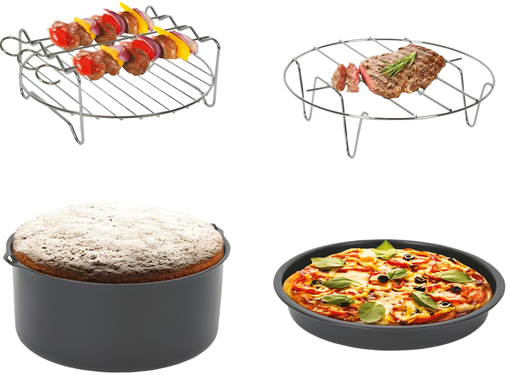 Набір аксесуарів для мультипечі TEFAL Easy Fry XA112010 - зображення 2