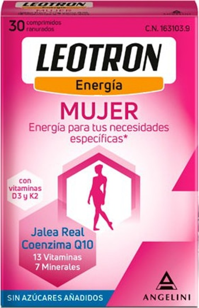 Комплекс вітамінів та мінералів Leotron Angelini Woman 30 таблеток (8430992116489) - зображення 1