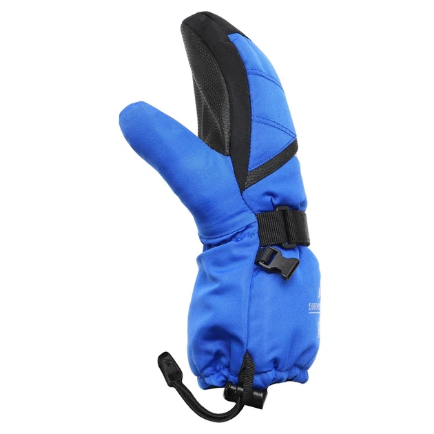 Варежки горнолыжные детские Zelart Luckyloong 8778 размер L-XL (9-12 лет) Blue-Black - изображение 2