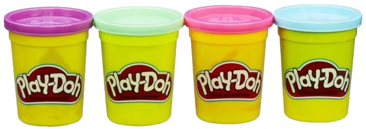 Zestaw gier Play-Doh PD Animals 4 słoiki (5010994947033) - obraz 1