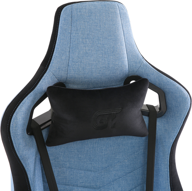 Геймерское кресло GT Racer Shadow X-0712 Light Blue - изображение 7