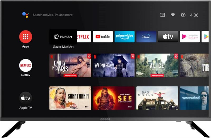 Телевiзор Gazer TV50-US3BLEUA купить в интернет-магазине ROZETKA ...