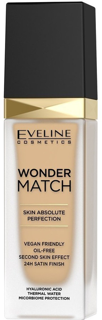 Podkład do twarzy Eveline Cosmetics Wonder Match 20 Medium Beige luksusowy dopasowujący się 30 ml (5903416017769) - obraz 1